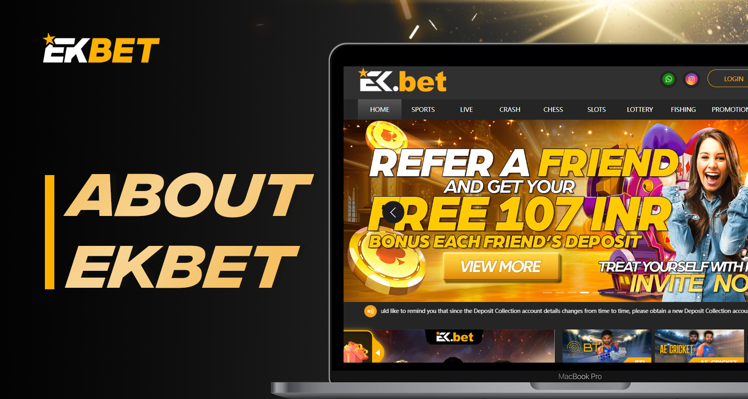 General information about Ekbet bookmaker's website