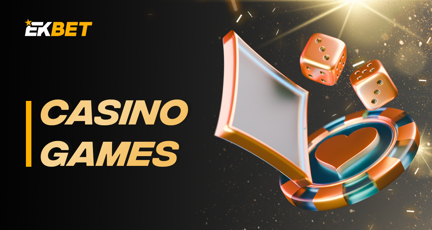Online casino games featured on Ekbet platform